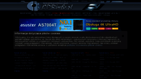 What Cdrinfo.pl website looked like in 2016 (8 years ago)