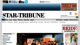 What Chathamstartribune.com website looked like in 2016 (8 years ago)
