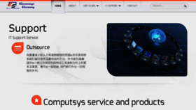 What Computsys.com website looked like in 2016 (8 years ago)