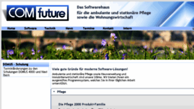 What Comfuture.de website looked like in 2016 (8 years ago)