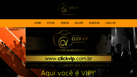 What Clickvip.com.br website looked like in 2016 (8 years ago)