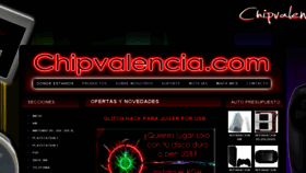 What Chipvalencia.com website looked like in 2016 (8 years ago)