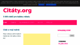 What Citaty.org website looked like in 2016 (8 years ago)