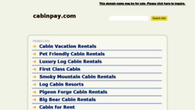 What Cabinpay.com website looked like in 2016 (8 years ago)