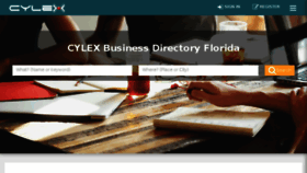 What Cylex-florida.com website looked like in 2016 (8 years ago)