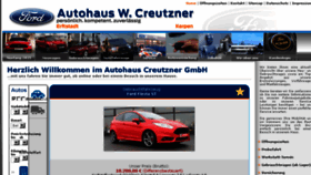 What Creutzner-ford.de website looked like in 2016 (8 years ago)