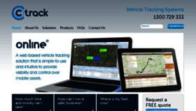 What Ctrack.com.au website looked like in 2016 (8 years ago)