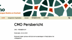What Cmoweb.nl website looked like in 2016 (8 years ago)