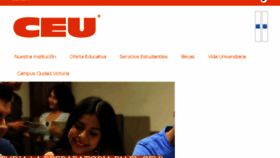 What Ceu.edu.mx website looked like in 2016 (8 years ago)