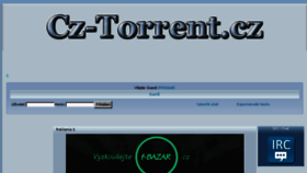 What Cz-torrent.cz website looked like in 2016 (8 years ago)