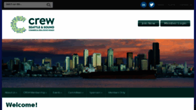 What Crewseattle.org website looked like in 2016 (8 years ago)