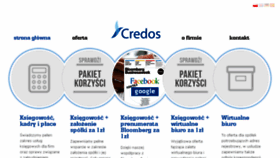 What Credos.pl website looked like in 2016 (8 years ago)