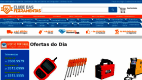 What Clubedasferramentas.com.br website looked like in 2016 (8 years ago)