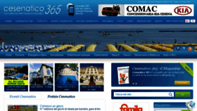 What Cesenatico365.it website looked like in 2016 (8 years ago)
