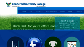 What Cucedu.com website looked like in 2016 (8 years ago)