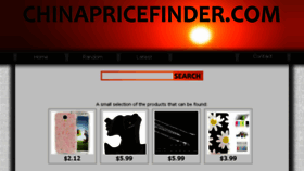 What Chinapricefinder.com website looked like in 2016 (8 years ago)