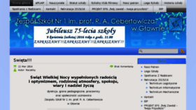 What Cebertowicz.com.pl website looked like in 2016 (8 years ago)