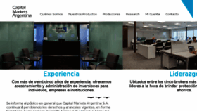What Capitalmarkets.com.ar website looked like in 2016 (8 years ago)