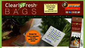 What Clearlyfreshbags.com website looked like in 2016 (8 years ago)