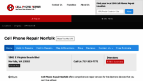 What Cpr-norfolk.com website looked like in 2016 (8 years ago)