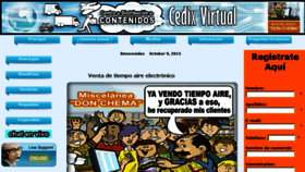 What Cedixvirtual.mx website looked like in 2016 (8 years ago)