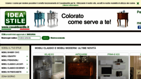 What Casaideastile.it website looked like in 2016 (8 years ago)