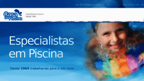 What Casadapiscina.com.br website looked like in 2016 (8 years ago)