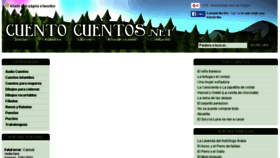 What Cuentocuentos.net website looked like in 2016 (8 years ago)
