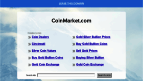 What Coinmarket.com website looked like in 2016 (8 years ago)