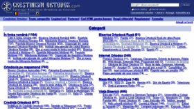 What Crestinism-ortodox.com website looked like in 2016 (8 years ago)