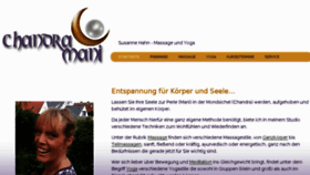 What Chandra-mani.de website looked like in 2016 (8 years ago)