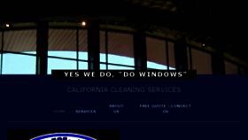 What Cleaningservicescalifornia.com website looked like in 2016 (8 years ago)