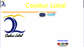 What Couleurlokal.com website looked like in 2016 (8 years ago)