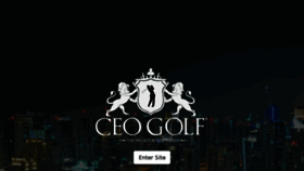 What Ceogolf.com website looked like in 2016 (8 years ago)