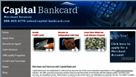 What Capital-bankcard.com website looked like in 2016 (8 years ago)