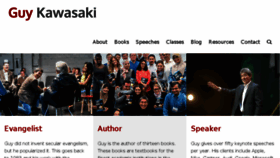 What Cdn.guykawasaki.com website looked like in 2016 (8 years ago)