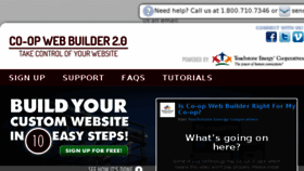 What Coopwebbuilder.com website looked like in 2016 (8 years ago)