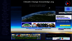 What Climate-change-knowledge.org website looked like in 2016 (8 years ago)