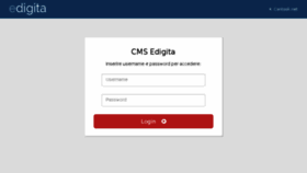 What Cms.edigita.it website looked like in 2016 (8 years ago)