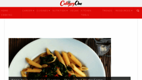 What Culinaryone.com website looked like in 2016 (8 years ago)