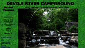 What Campdevilsriver.com website looked like in 2016 (8 years ago)