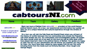 What Cabtoursni.com website looked like in 2016 (8 years ago)
