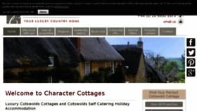 What Character-cottages.co.uk website looked like in 2016 (8 years ago)