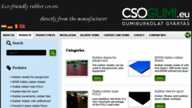 What Csogumi.eu website looked like in 2016 (8 years ago)