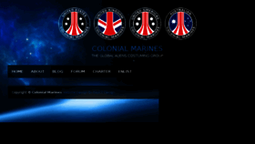 What Colonialmarines.info website looked like in 2016 (8 years ago)