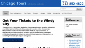 What Chicagotours.us website looked like in 2016 (8 years ago)