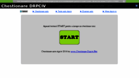 What Chestionare-drpciv.net website looked like in 2016 (8 years ago)