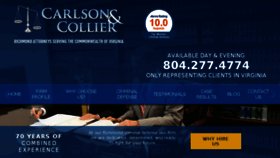 What Carlsoncollier.com website looked like in 2016 (8 years ago)