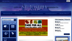 What Cityofstjoseph.com website looked like in 2016 (8 years ago)