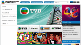 What Corporate.tvb.com website looked like in 2016 (8 years ago)